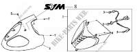 LUCE ANTERIORE per SYM SHARK 50 (BS05W-6) 1999