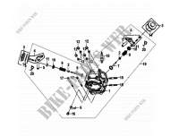 CILINDRO TESTATA per SYM JET 50 (G5J-6) (KH ENGINE) (K4) 2004
