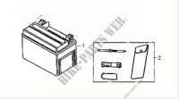 BATTERY   TOOL BOX per SYM SYMPHONY 50 (XF05W1-EU) (E5) (M1) 2021