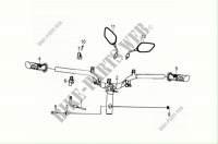 CABLE   SWITCH   HANDLE LEVER per SYM SYMPHONY 50 (XF05W1-EU) (E5) (M1) 2021