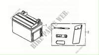 BATTERY   TOOL BOX per SYM SYMPHONY 50 (XF05W1-IT) (E5) (M1) 2021