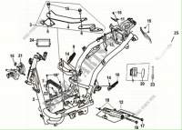 FRAME BODY   ENGINE HANGER per SYM FIDDLE IV 125 LC ABS (XG12WW-EU) (M0) 2020