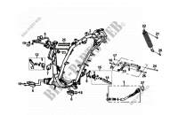 FRAME BODY   ENGINE HANGER per SYM JET 14 125I-X83 ABS (XC12WY-EU) (E4 LIQUID COOLED) (L9) 2019