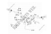 CABLE SWITCH HANDLE LEAVER per SYM SYMPHONY CARGO 50 (AY05W7-EU) (L7-M0) 2020