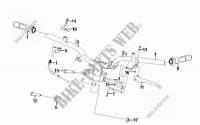 CABLE SWITCH HANDLE LEAVER per SYM SYMPHONY ST 125I (XB12W2-EU) (E4) (L7-M0) 2017