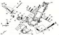 CORPO TELAIO per SYM VS 125S (HV12WD-6) (L0-L4) 2012