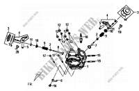 CILINDRO TESTATA per SYM FIDDLE II 50 (45 KMH) (AF05W-6) (L0-L4) 2013