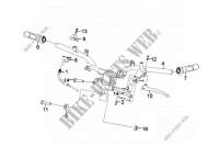 CABLE SWITCH HANDLE LEAVER per SYM FIDDLE II 50 (45 KMH) (AF05W-F) (L1-L4) 2014