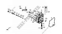 COPERCHIO CARTER POSTERIORE COMP. per SYM GTS 300I (LN30W7-FR) (L4-L5) 2014