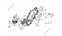 CORPO TELAIO per SYM GTS 300I ABS SPORT (LN30WA-EU) (E4) (L7-M0) 2017