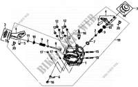 CILINDRO TESTATA per SYM GTS 125I (LN12W2-FR) (L4) 2014