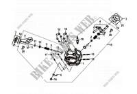 CILINDRO TESTATA per SYM MAXSYM 400 EFI ABS (LX40A2-6) (L2-L4) 2012